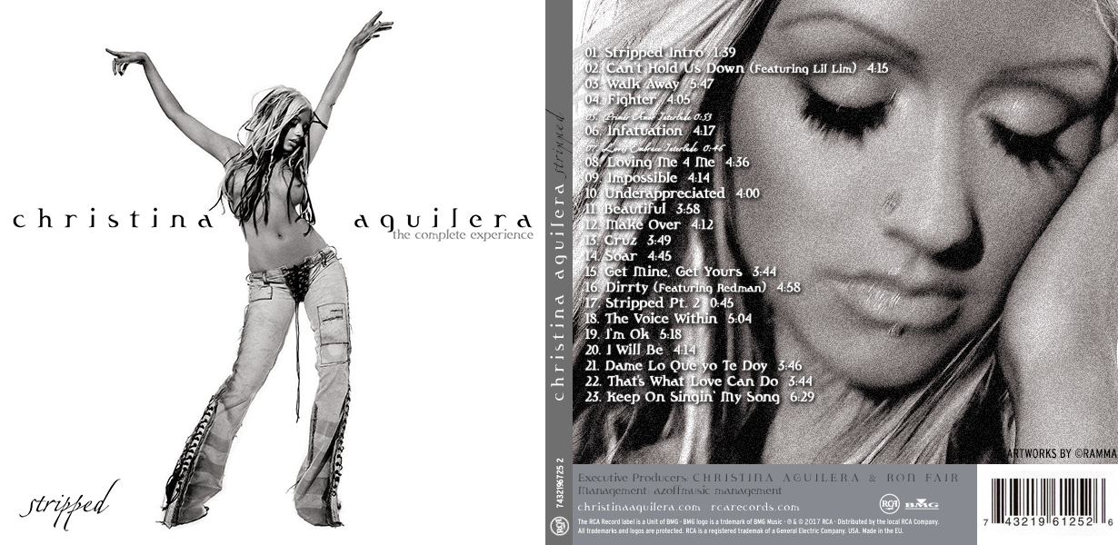 Unedited Christina Aguilera Stripped Album