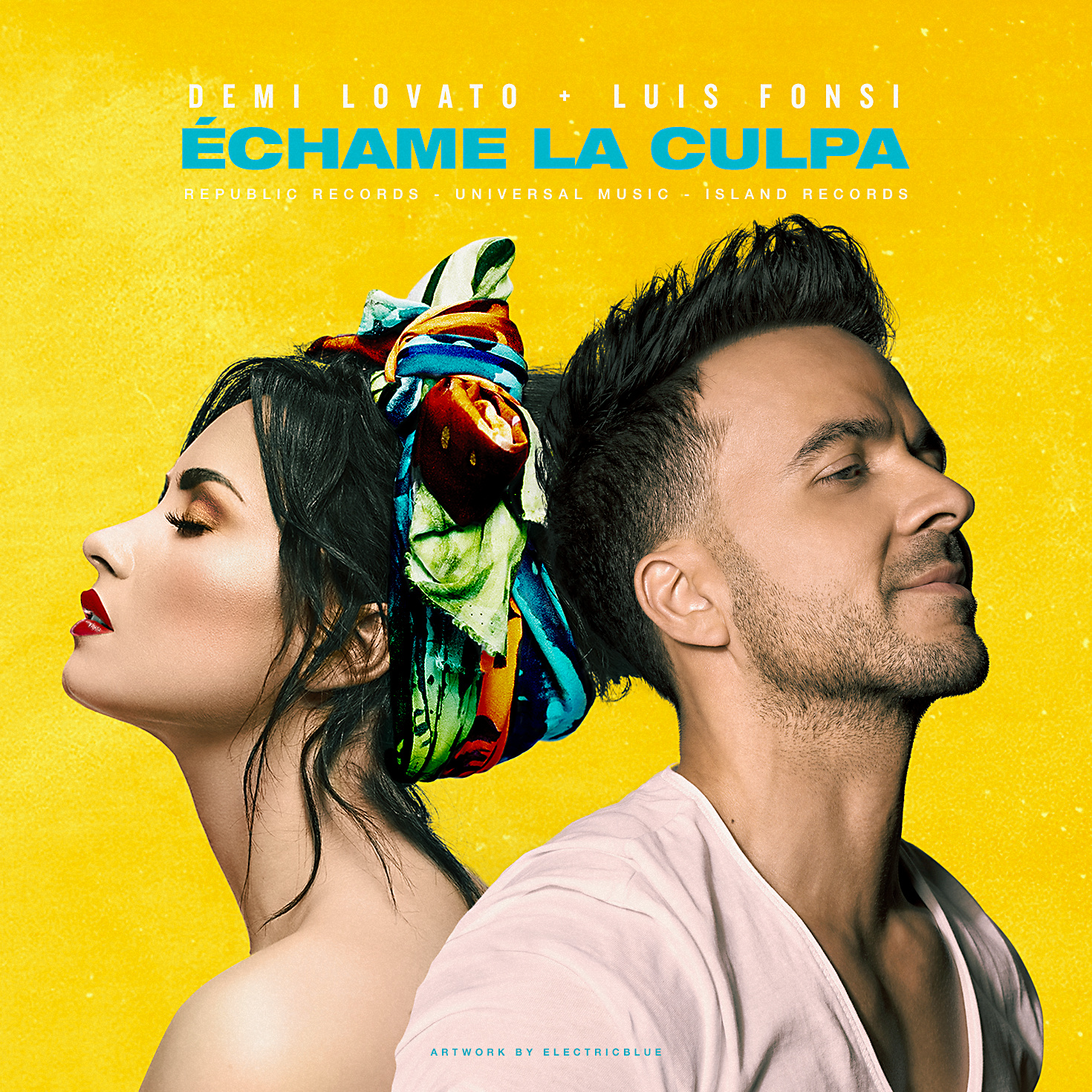 Demi Lovato & Luis Fonsi - Échame La Culpa (ARTWORK + COLORING) - Album  Artwork - Spill It Now